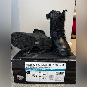 5.11 Tactical Women’s boot. Worn once. Great condition